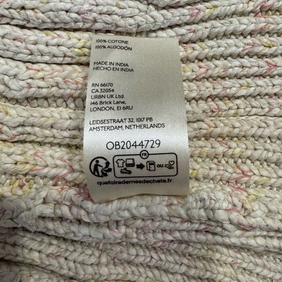 Free People Blossom Cardigan-Medium, Ivory, Oversized Fit - Picture 5 of 6